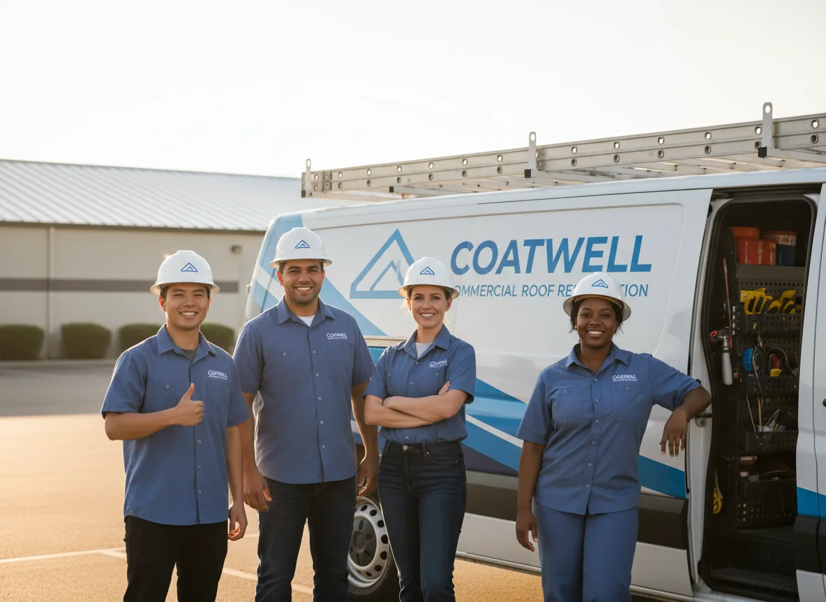 Commercial roof coating company in Dundee, OH